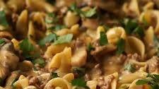 One Skillet Ground Beef Stroganoff Recipe by Tasty