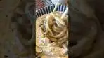 One time for the creamy udon. Delicious…
