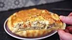 Onion and Mushroom Quiche - Quick and Easy Vegetarian ...