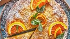 Orange Cardamom Olive Oil Cake