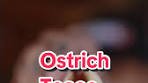 Ostrich Leg Tacos | Slow Smoked BBQ Recipe