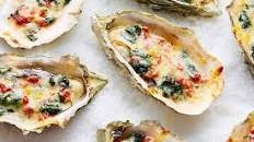 Oysters au gratin