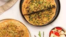 Palak Paneer Paratha