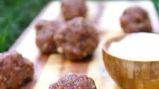 Paleo Maple Pecan Sausage Balls
