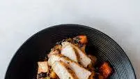 Pan Roasted Pork and Sweet Potato Dinner Hash