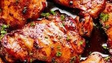 Pan Seared Cajun Butter Chicken Thighs