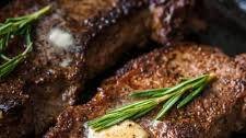 Pan-Seared Steak with Garlic Butter