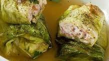 Pancetta lemon cabbage rolls