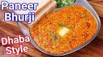 Paneer Bhurji Recipe - Dry Variant Street Style | New Style ...