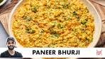 Paneer Bhurji Recipe | Fresh home-made Paneer | पनीर भुर्जी ...