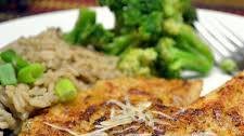 Parmesan Crusted Tilapia Fillets