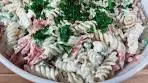 Pasta Primavera Recipe Pasta Rotini Salad for Dinner by ...