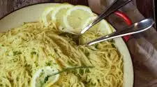 Pasta with Lemon Pesto