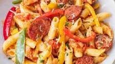 Pasta with Sausage and Peppers