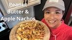 Peanut Butter and Apple Nachos | Heathy snack | After school ...