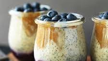 Peanut Butter and Jelly Chia Pudding