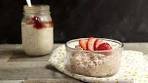 Peanut Butter and Jelly Overnight Oats | Recipe