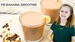 Peanut Butter Banana Smoothie | Deliciously rich and creamy ...
