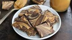 Peanut Butter Chocolate Swirl Bark