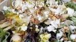 PEAR & GOAT CHEESE WALNUT SALAD The BEST winter ...
