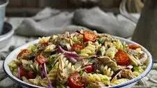 Pepper Mackerel & Pasta Salad