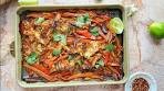 Perhaps the Easiest Sheet Pan Fajitas