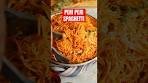 Peri Peri Spaghetti (VERY SPICY 10 Bird’s Eye Chillies ...