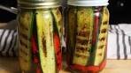 Pickled Grilled Pickles - Pickled Grilled Vegetables