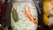 Pickled kohlrabi