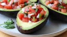 Pico de Gallo Stuffed Avocado