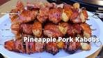 Pineapple Pork Kabobs | Grilled Pork Kebab Recipe on Kong ...