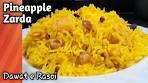 Pineapple Zarda # Ananas ka zarda # Pineapple sweet rice ...