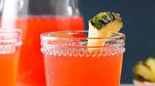 Pink Rhubarb Punch