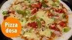 Pizza dosa recipe | Indian street food | Recipes for kids
