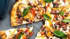 Pizza With Sweet and Hot Peppers