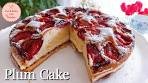 Plum Cake with Cream Cheese Filling | Unforgettable Taste...