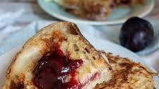 Plum Jam and Sharp Cheddar Grilled Cheese French Toast