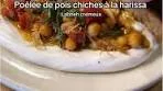 Poêlée de pois chiches à la harissa et labneh crémeux 🌶️ Le ...