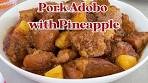 Pork Adobo with Pineapple