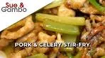 Pork and Celery Stir Fry Recipe