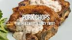 Pork Chops with a Sweet & Spicy Twist