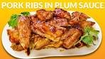 PORK RIBS IN PLUM SAUCE | CH SECRET RECIPES