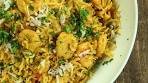 Prawns Pulao Recipe | How To Make Prawn Pulao | Shrimp ...