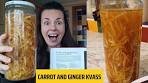 Probiotic Powerhouse: Brewing Carrot & Ginger Kvass at Home
