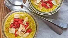 Pudding con Ananas, Lucuma e Chia