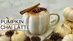 PUMPKIN CHAI LATTE