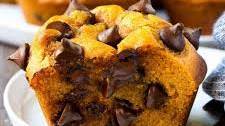 Pumpkin Chocolate Chip Muffins