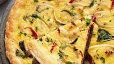 Quiche Recipe (Vegetarian)