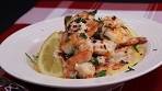 Quick and Easy Creamy BAKED Shrimp Scampi!