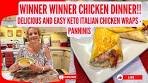 Quick And Easy Italian Chicken Wrap Pannini Recipe | Low ...